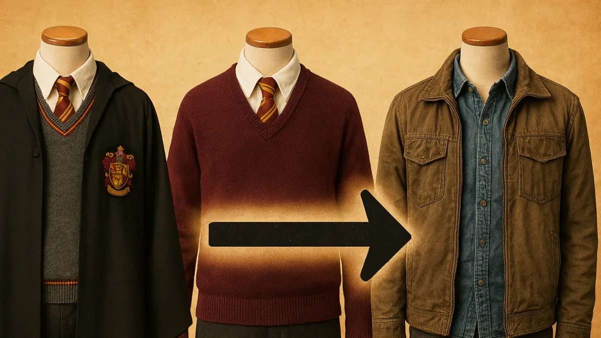 Figurino de Harry Potter mudou em cada filme? Figurino de Harry Potter mudou em cada filme?