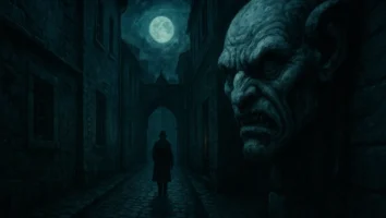 O Beco do Pesadelo de Guillermo del Toro sombrio
