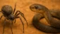 Sonhar com aranha e cobra: medos, ciclos e proteção