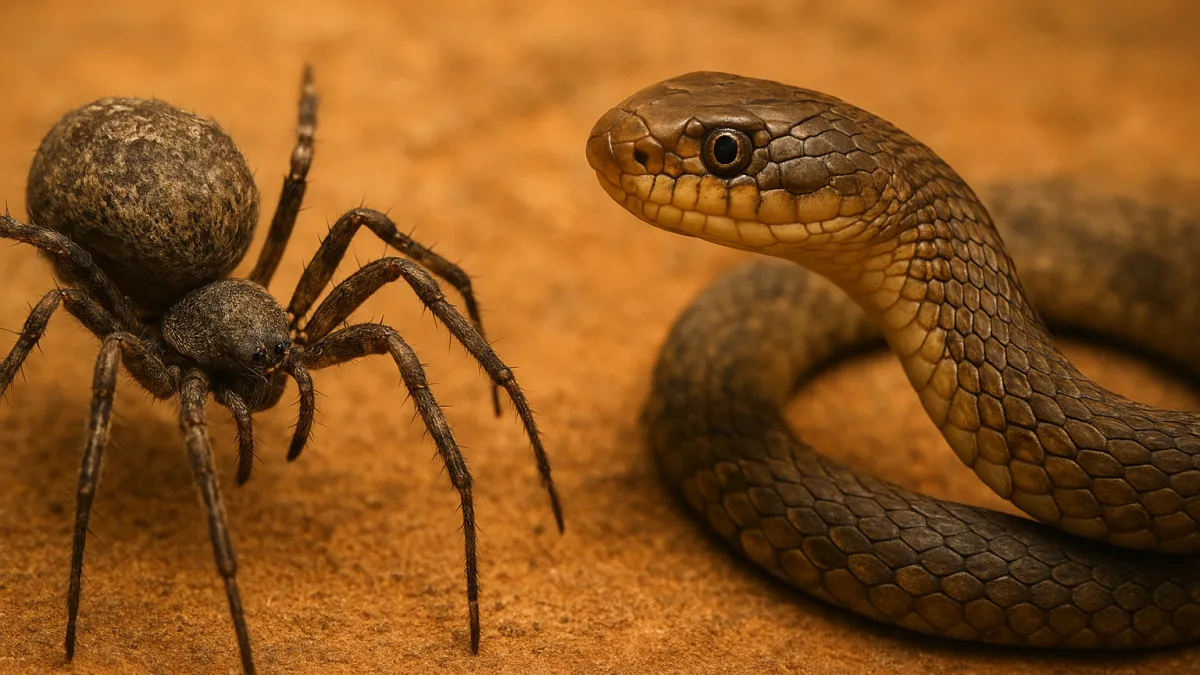 Sonhar com aranha e cobra: medos, ciclos e proteção Sonhar com aranha e cobra: medos, ciclos e proteção