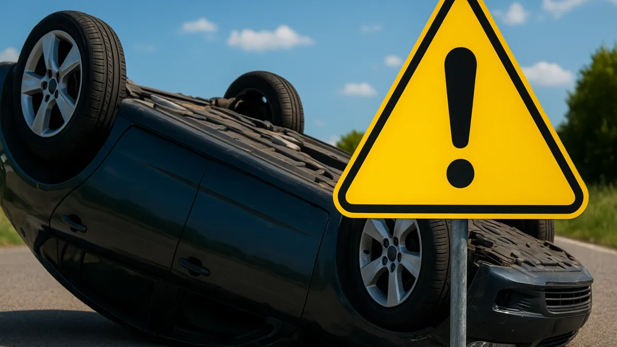 Sonhar com carro capotando: virada brusca e atenção Sonhar com carro capotando: virada brusca e atenção