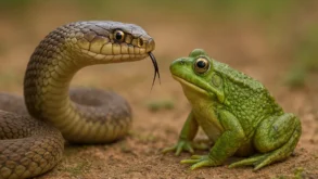 Sonhar com cobra e sapo: conflitos, cura e transformação