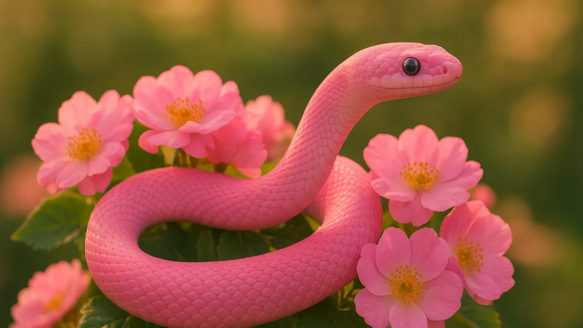 Sonhar com cobra rosa: afeto, sensibilidade e transição Sonhar com cobra rosa: afeto, sensibilidade e transição