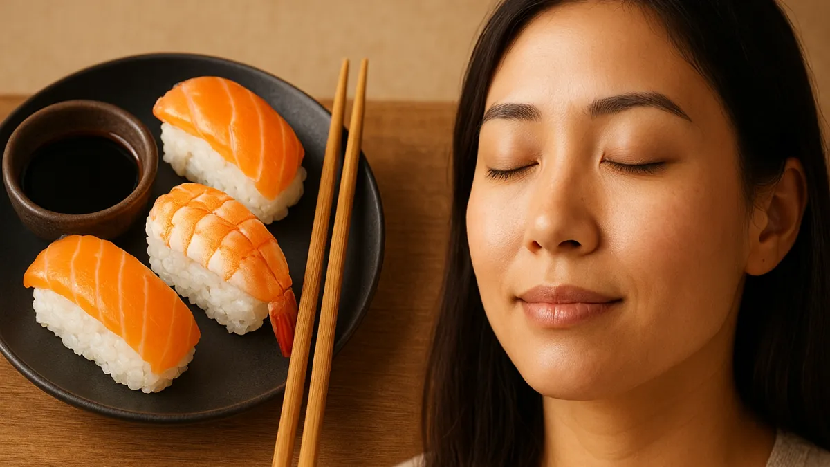 Sonhar com comida japonesa: novidades e paladar refinado