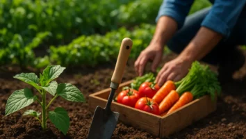 Sonhar com horta: crescimento, trabalho e recompensas
