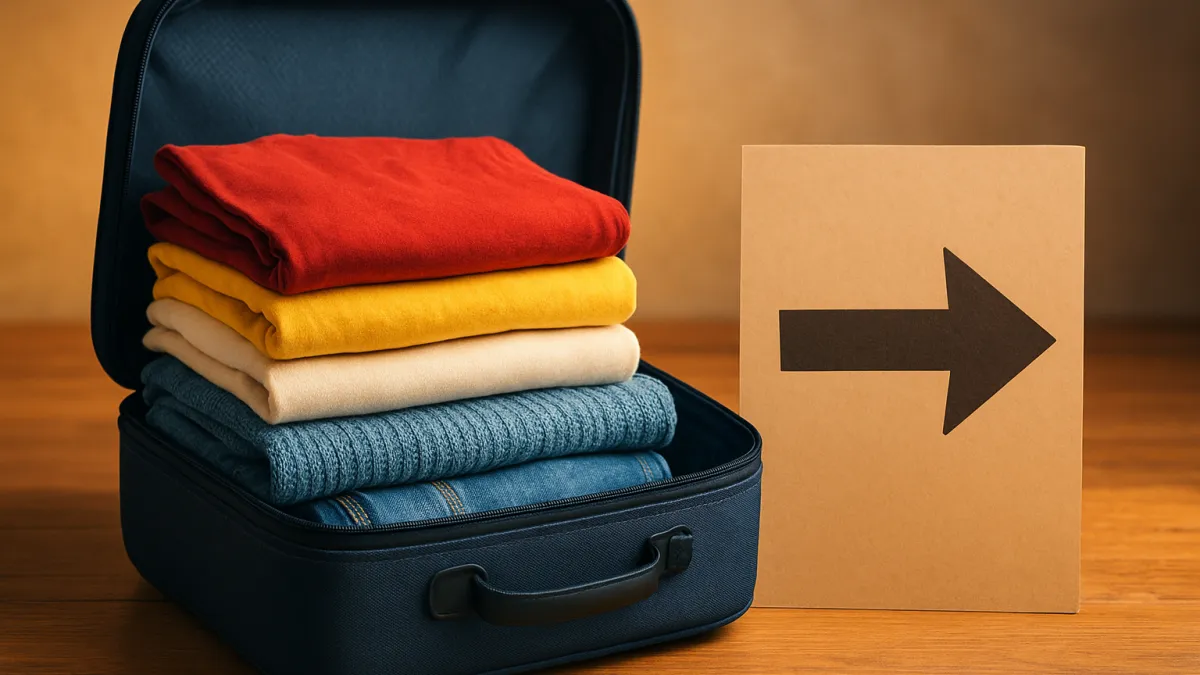 Sonhar com mala cheia de roupas: mudanças e escolhas