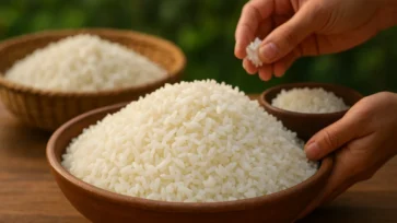 Sonhar com muito arroz cozido: abundância e partilha