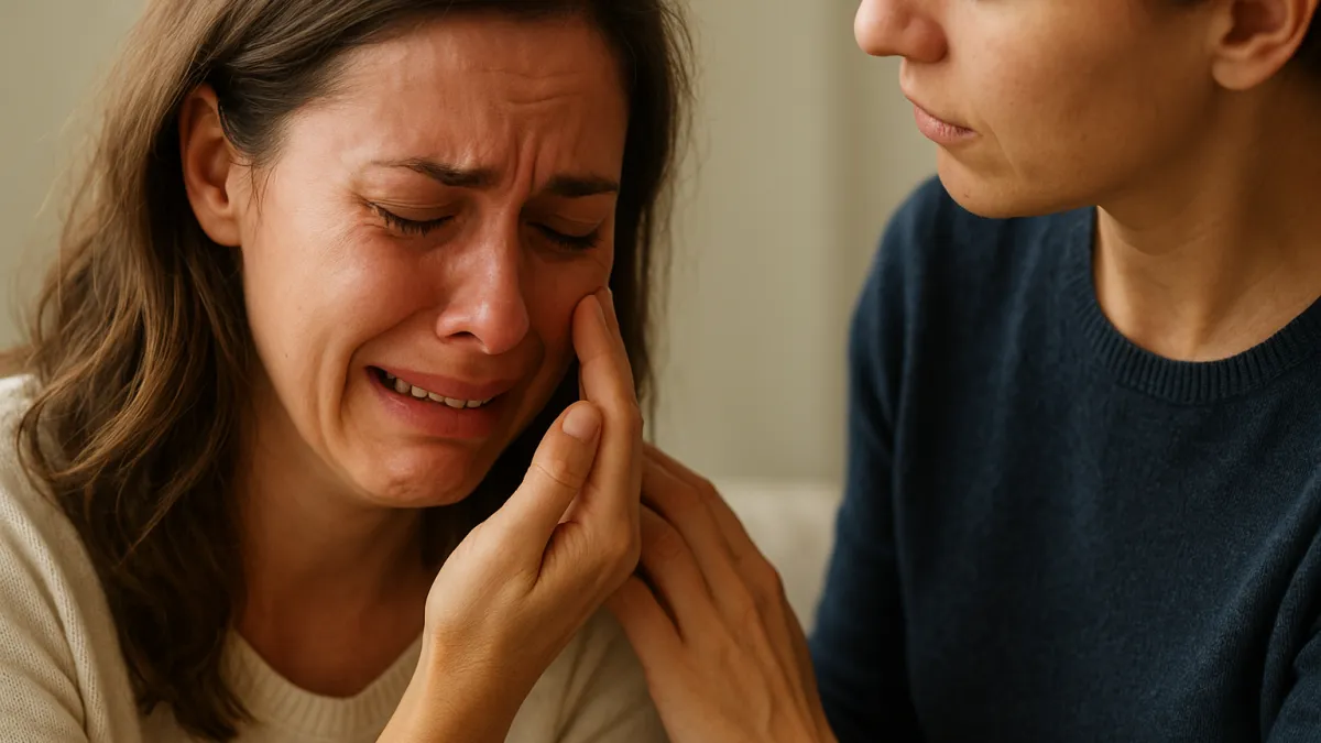 Sonhar com uma pessoa conhecida chorando muito: consolo Sonhar com uma pessoa conhecida chorando muito: consolo