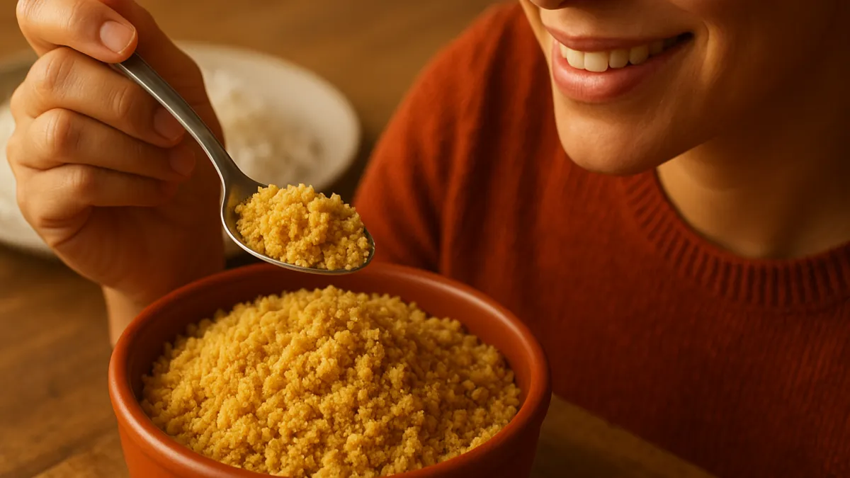 Sonhar comendo farofa: simplicidade, fartura e afeto Sonhar comendo farofa: simplicidade, fartura e afeto