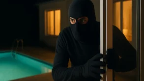 Batida M Night Shyamalan assalto casa piscina twist final