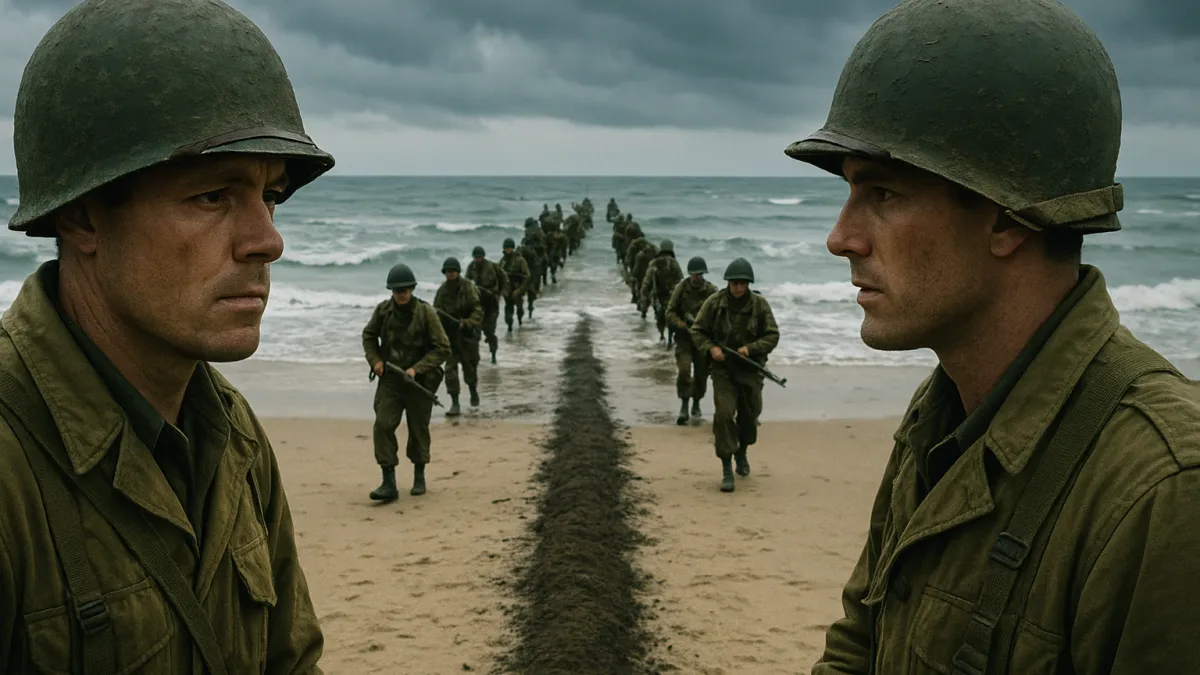 Cento Soldados Steven Spielberg 1998 Normandia paralelismo irmãos