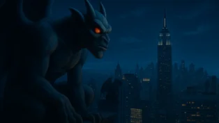 Gargoyles 1994 Disney gárgulas Idade Média Nova York noite