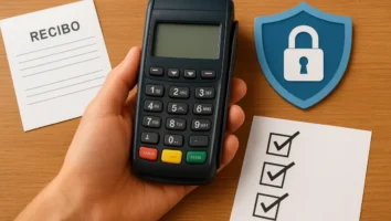 Checklist de segurança para vendas com cartão: maquininhas, recibos e proteção de dados