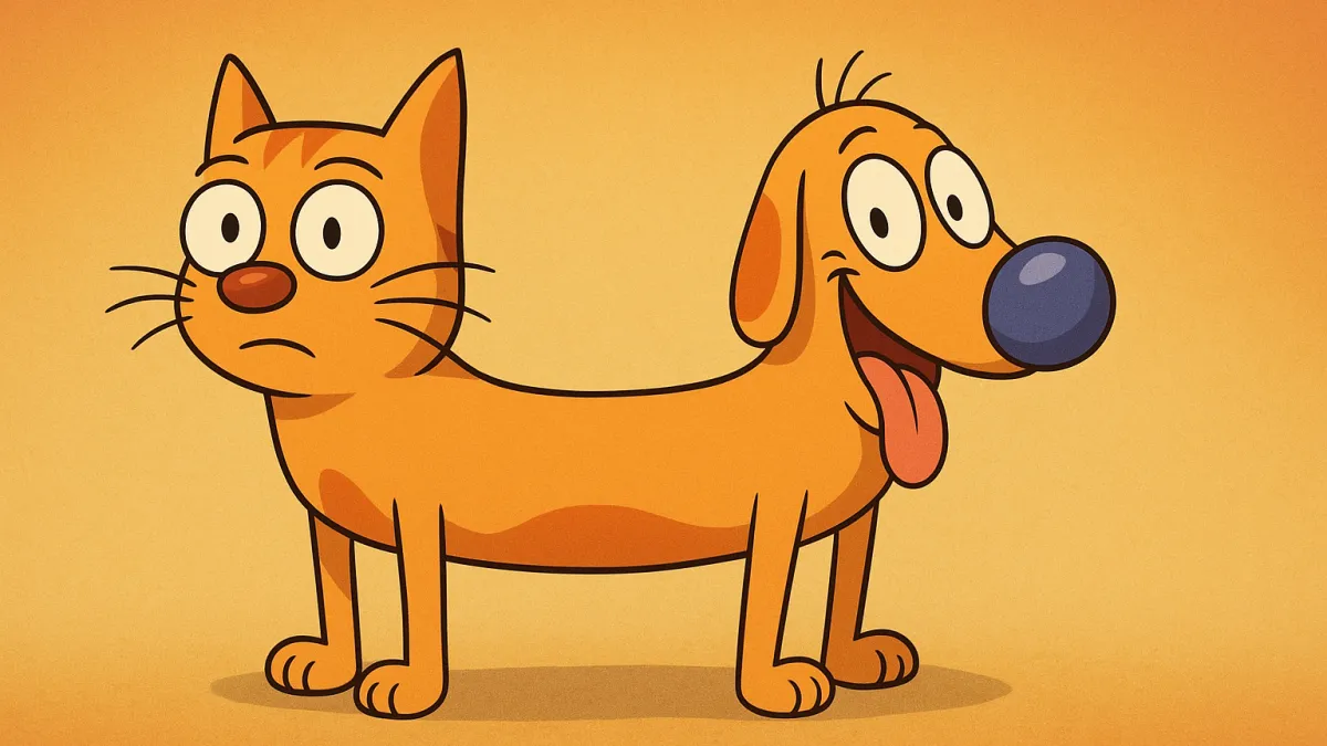 CatDog (1998): A Estranha Vida dos Irmãos Gato e Cachorro!