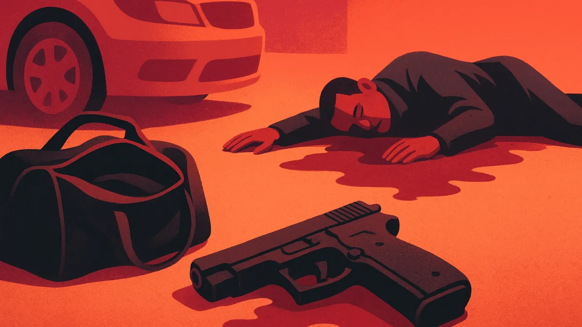 Pink e Orange: Cães de Aluguel, Caos Violento Pós-Assalto