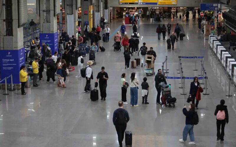Aviação doméstica brasileira bate recorde com 25,2 milhões
