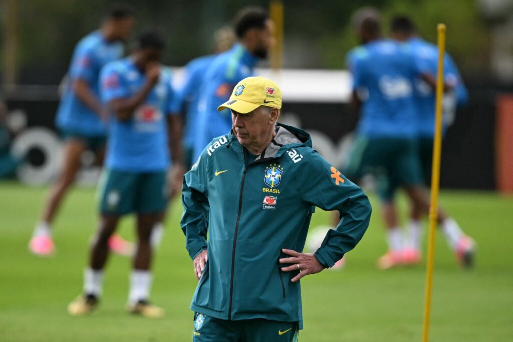 Ancelotti deve testar elenco inteiro contra Panamá