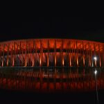 Brasília ilumina monumentos contra violência infantojuvenil