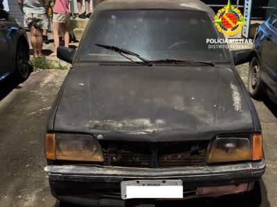Homem é preso ao tentar furtar carro com guincho no Núcleo Bandeirante