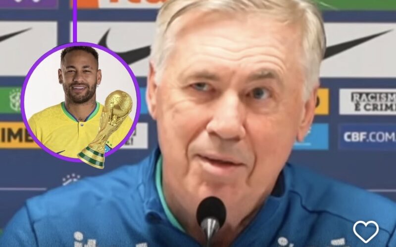Neymar perde chance com Ancelotti ao evitar gramado sintético