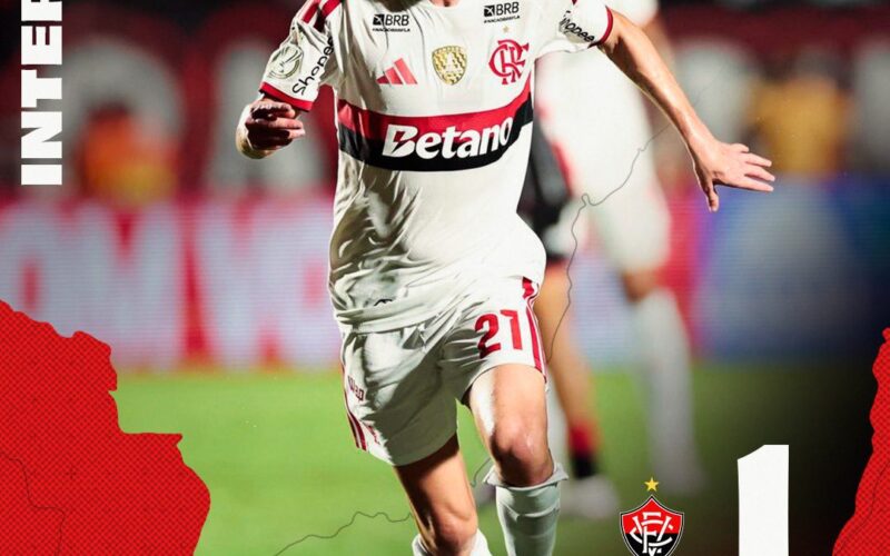 Vitória vence Flamengo e avança na Copa do Brasil
