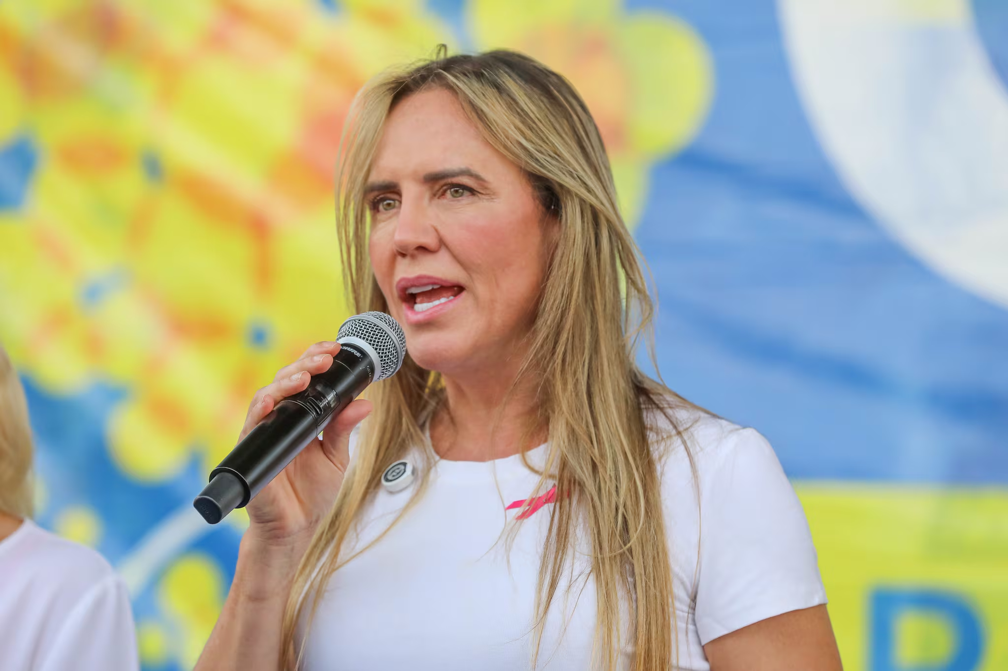 Celina Leão recebe alta e volta à agenda oficial nesta segunda