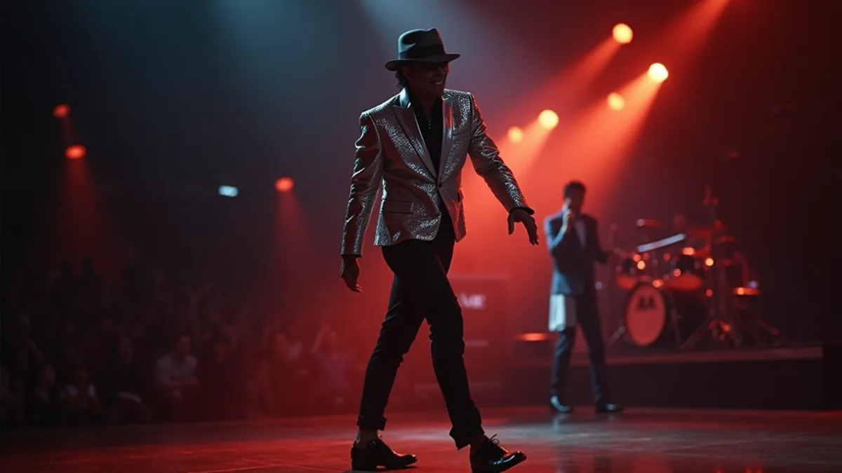 Como o figurino do filme de Michael Jackson foi recriado
