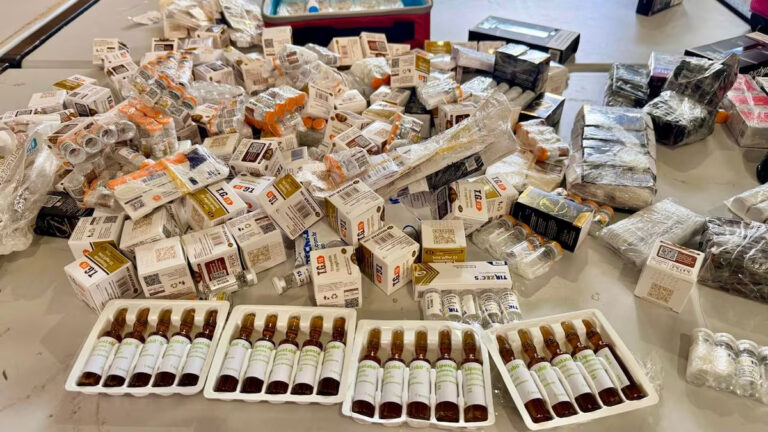 Contrabando de canetas emagrecedoras explode 1.000% em Foz