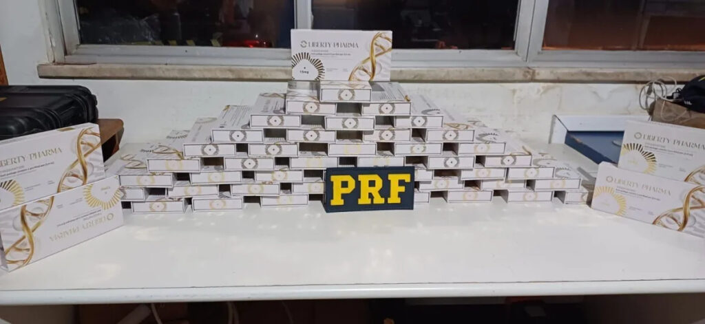 Mulas recebem R$ 500 para levar canetas emagrecedoras do Paraguai