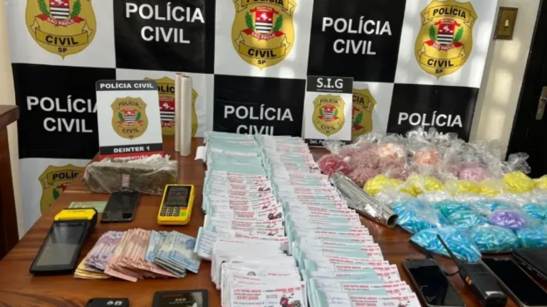 Polícia Civil prende três em operação contra tráfico e rifas em Ubatuba