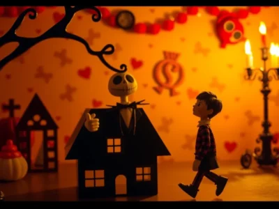 Por que o stop motion combina com o estilo de Tim Burton