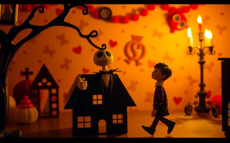 Por que o stop motion combina com o estilo de Tim Burton